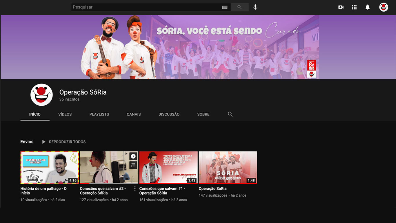 Atualização no Canal do Youtube! Imagem